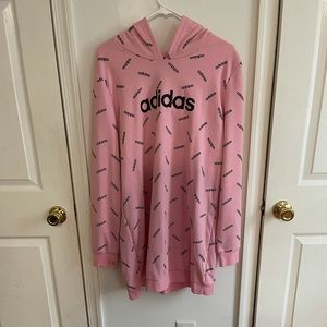 Pink adidas sweatshirt